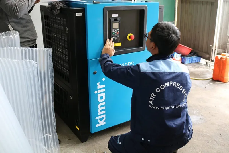 Sản phẩm may nen khi kimair 34 e1761212014698 — Máy Nén Khí Hàn Quốc - Máy Sấy Khí - Công Ty TNHH Kỹ Thuật Hợp Nhất Hà Nội — MST 0108394776