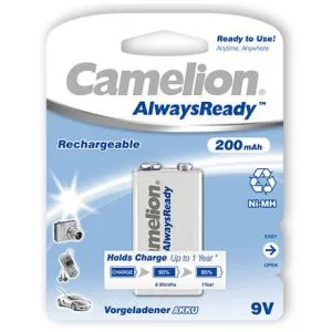 Sản phẩm Camelion 9V sac 200mAh 300x300 1 — Pin Phú Quý - Công Ty TNHH Phú Quý Legend Việt Nam — MST 0108436049