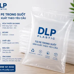 Sản phẩm tui pe trong suot dlp plastic 300x300 — Vật Liệu Đóng Gói DLP Việt Nam - Công Ty TNHH DLP Việt Nam — MST 0108465755