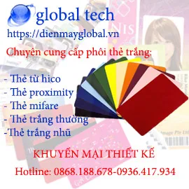 Sản phẩm chuyen cung cấp phôi thẻ — Công Ty TNHH Thiết Bị Và Công Nghệ Số Global — MST 0108476884