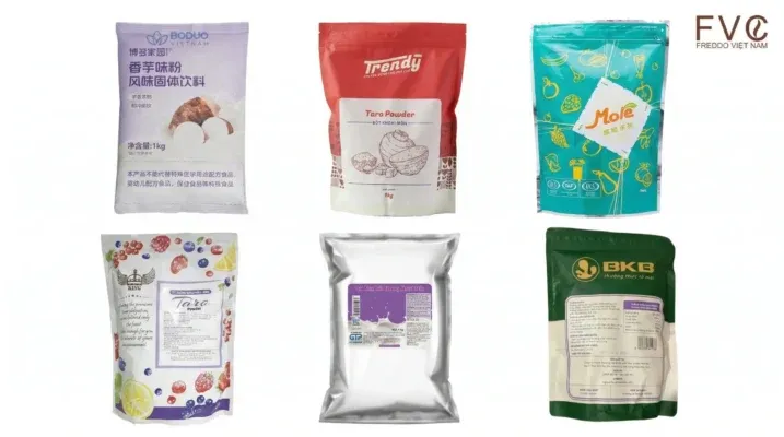 Sản phẩm top bot khoai mon pha tra sua 717x400 — Nguyên Liệu Pha Chế FREDDO Việt Nam - Công Ty TNHH Thương Mại Và Dịch Vụ FREDDO
Việt Nam — MST 0108494114