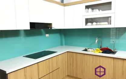 Sản phẩm Kinh op bep mau xanh ngoc 416x260 — Công Ty TNHH TM DV Và Xây Lắp Dương Gia Glass — MST 0108495277