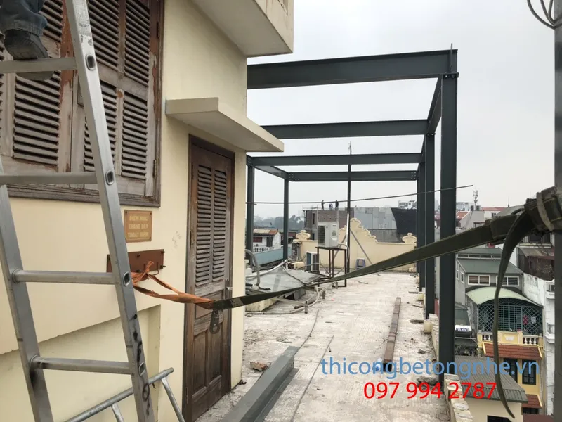 Sản phẩm xay nha bang he khung thep — Công Ty TNHH Xây Dựng Cường Panel — MST 0108496425