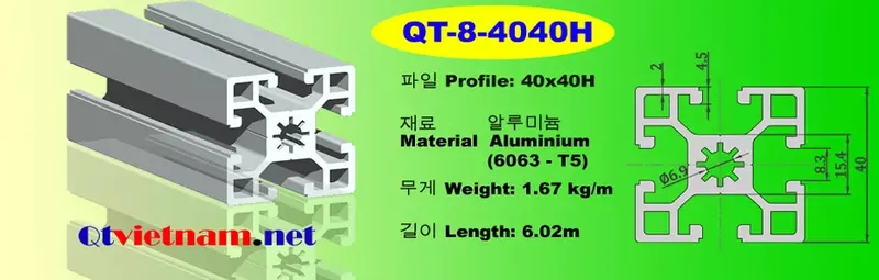 Sản phẩm b10 — Nhà Máy Nhôm QT Việt Nam - Công Ty TNHH Sản Xuất Và Thương Mại QT Việt Nam — MST 0108507395