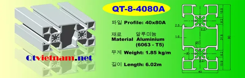 Sản phẩm b11 — Nhà Máy Nhôm QT Việt Nam - Công Ty TNHH Sản Xuất Và Thương Mại QT Việt Nam — MST 0108507395