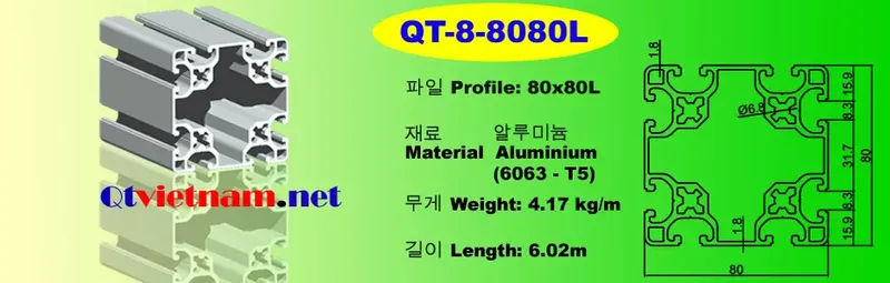 Sản phẩm b14 — Nhà Máy Nhôm QT Việt Nam - Công Ty TNHH Sản Xuất Và Thương Mại QT Việt Nam — MST 0108507395
