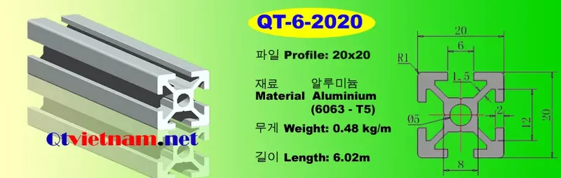 Sản phẩm b2 — Nhà Máy Nhôm QT Việt Nam - Công Ty TNHH Sản Xuất Và Thương Mại QT Việt Nam — MST 0108507395