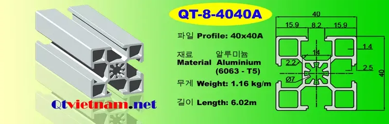 Sản phẩm b8 — Nhà Máy Nhôm QT Việt Nam - Công Ty TNHH Sản Xuất Và Thương Mại QT Việt Nam — MST 0108507395