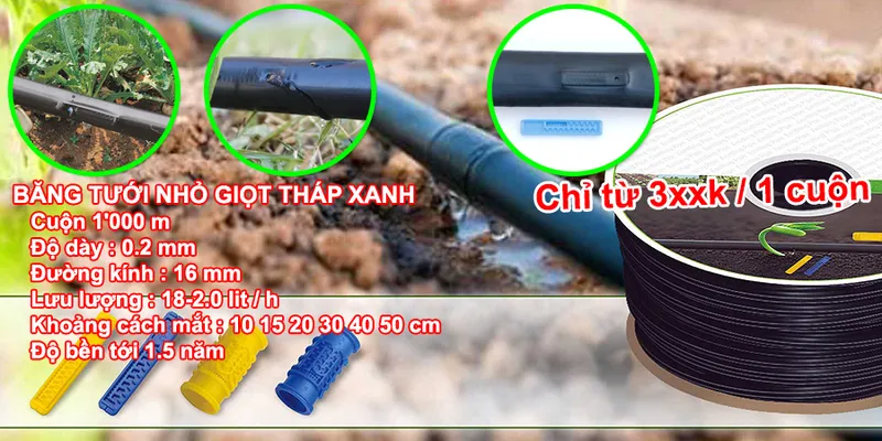 Sản phẩm 0036131_BanTuoiNhoGiot — Công Ty TNHH Đầu Tư Thương Mại Và Công Nghệ Tháp Xanh — MST 0108528074
