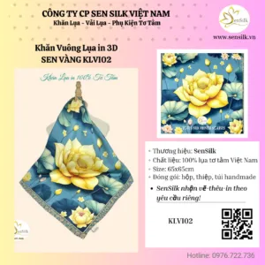 Sản phẩm KLVI02 Sen Vang 300x300 — Công Ty CP Sen Silk Việt Nam — MST 0108531824