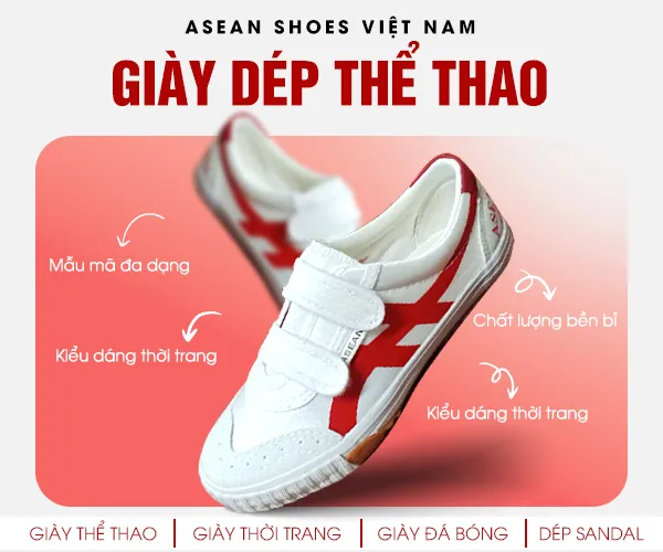 Sản phẩm GT — Giày Dép ASEAN SHOES - Công Ty CP ASEAN SHOES Việt Nam — MST 0108533155