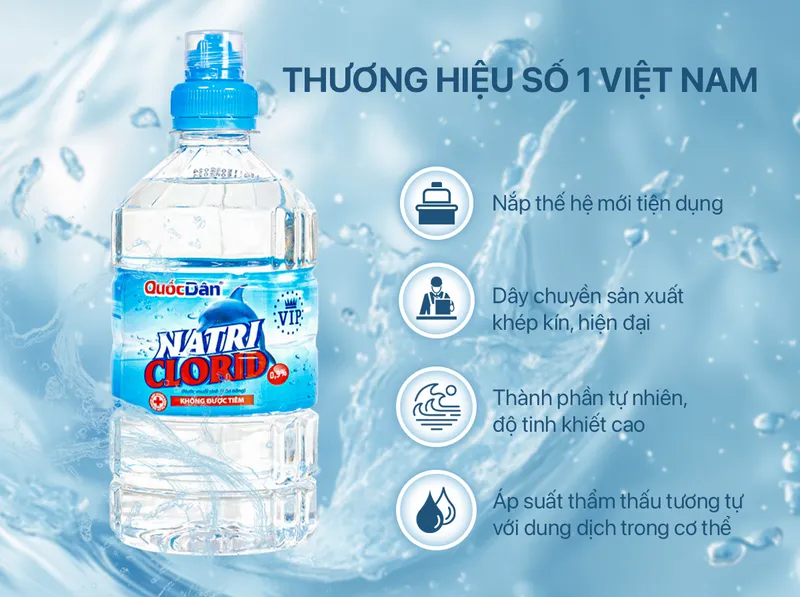 Sản phẩm 2510 Nuoc muoi sinh ly quoc dan — Công Ty Cổ Phần Dược Phẩm ELAPHE — MST 0108541621