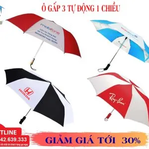 Sản phẩm Ô Cầm tay gập 3 tự động 1 chiều 2 300x300 — Quà Tặng Thủ Đô - Công Ty TNHH Sản Xuất Và Thương Mại QT Thủ Đô — MST 0108545802