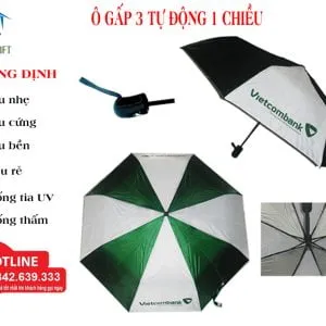 Sản phẩm Ô Cầm tay gập 3 tự động 1 chiều 300x300 — Quà Tặng Thủ Đô - Công Ty TNHH Sản Xuất Và Thương Mại QT Thủ Đô — MST 0108545802
