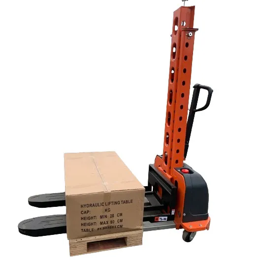 Sản phẩm xe nang dien tu leo len thung xe tai2 — Công Ty TNHH Thương Mại Máy Và Thiết Bị Việt Nhật — MST 0108571714
