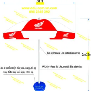 Sản phẩm 3m 300x300 — Ô Dù Mạnh Phát - Công Ty TNHH Sản Xuất, Dịch Vụ Và Thương Mại Mạnh Phát — MST 0108575807
