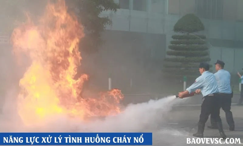 Sản phẩm nang luc xu ly tinh huong chay no — Công Ty Cổ Phần Dịch Vụ Bảo Vệ VSC Việt Nam — MST 0108587256