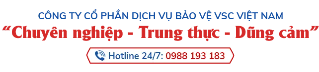 Sản phẩm slogan — Công Ty Cổ Phần Dịch Vụ Bảo Vệ VSC Việt Nam — MST 0108587256