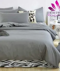 Sản phẩm chan ga goi don sac ghi 247x296 — Đệm Hồng - Công Ty TNHH Đầu Tư Và Sản Xuất Đệm Hồng — MST 0108588203