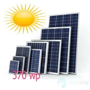 Sản phẩm Pin nang luong mat troi 370wp — Công Ty TNHH Techway Việt Nam — MST 0108594856