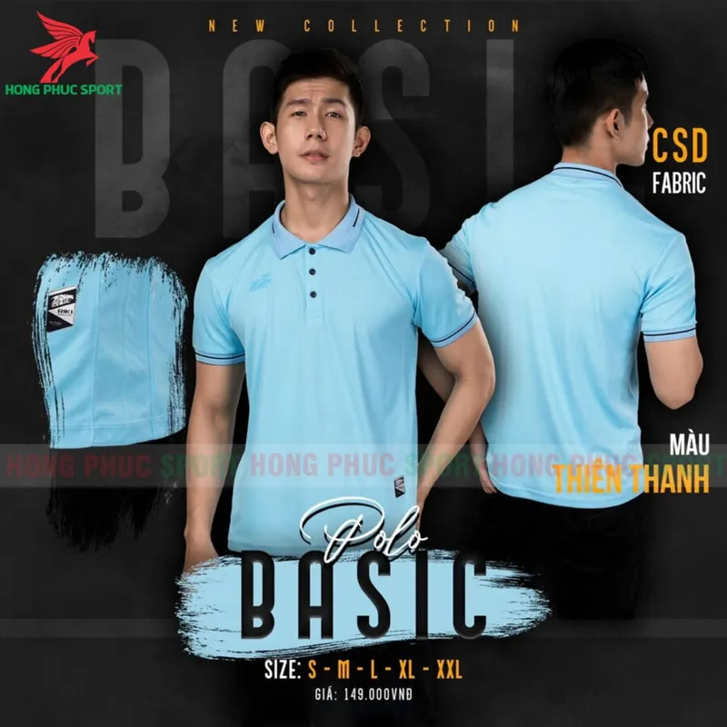 Sản phẩm riki basic xanh thien thanh 900x900 — Đồ Thể Thao Hồng Phúc Sport - Công Ty TNHH TM Và DV Thể Thao Hồng Phúc — MST 0108597712