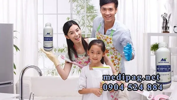 Sản phẩm dung dich khu khuan nha bep medipag 20 600x340 — Công Ty TNHH Sản Xuất Và Thương Mại MEDIPAG Việt Nam — MST 0108597896
