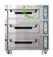 Sản phẩm lo nuong 3 tang 6 khay min — Công Ty TNHH Xuất Nhập Khẩu Công Nghệ Máy Thực Phẩm Toàn Phát — MST 0108620295