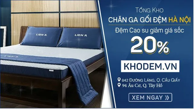 Sản phẩm dem cao su khuyen mai — Chăn Ga Gối Đệm A.H.A - Công Ty TNHH Sản Xuất Thương Mại A.H.A — MST 0108655308