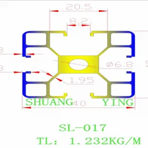 Sản phẩm 17 300x300 — Nhôm Định Hình Shuang Ying - Công Ty TNHH Shuang Ying Việt Nam — MST 0108655410