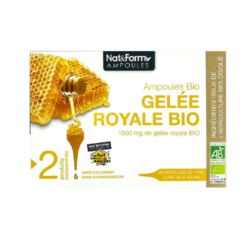 Sản phẩm 5371natfrom ampoules bio gelee royale sua ong chua huu co 20 onghop — Công Ty TNHH Thương Mại Và XNK Đại Lâm Mộc — MST 0108678979