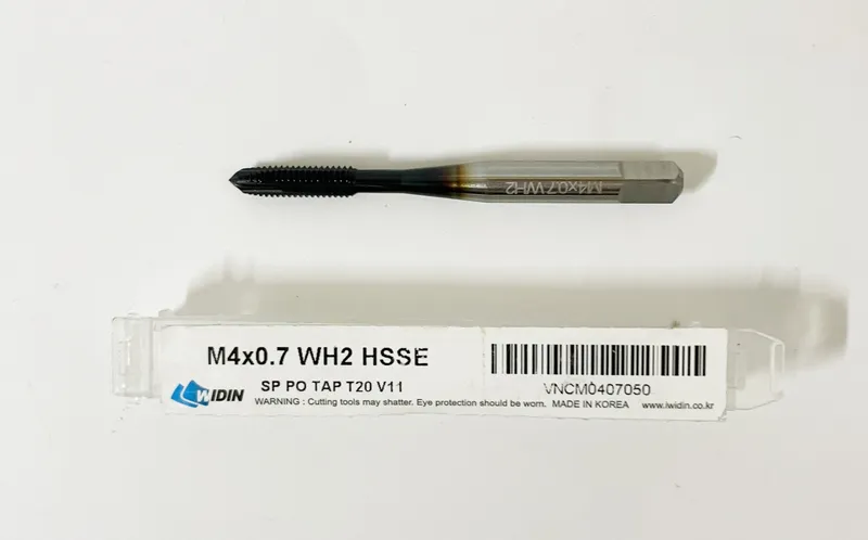 Sản phẩm Taro widin M4x0.7 WH2 VNCM04070501 — Công Ty Cổ Phần Thương Mại G TECH VINA — MST 0108688039