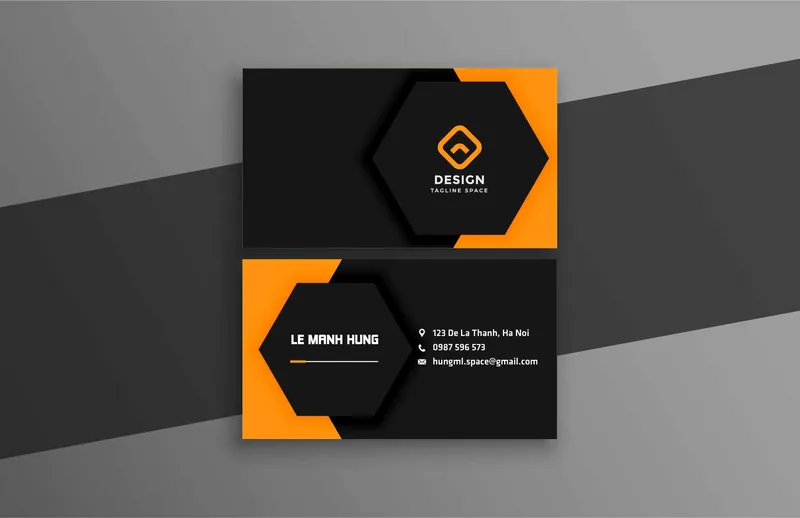 Sản phẩm card visit 01 — Công Ty TNHH In Hoàng Kiên — MST 0108691088