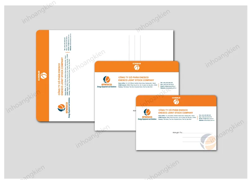 Sản phẩm phong bi — Công Ty TNHH In Hoàng Kiên — MST 0108691088