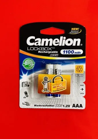 Sản phẩm Pin sạc AAA 1100 Camelion mới 340x480 — Pin Số 1 - Công Ty TNHH Sản Xuất Thương Mại Thạch Anh — MST 0108715148