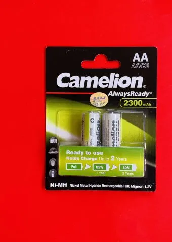 Sản phẩm Pin sạc AA 2300 Camelion mới 2 340x480 — Pin Số 1 - Công Ty TNHH Sản Xuất Thương Mại Thạch Anh — MST 0108715148