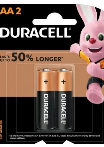 Sản phẩm pin tiểu Duracell 340x480 — Pin Số 1 - Công Ty TNHH Sản Xuất Thương Mại Thạch Anh — MST 0108715148