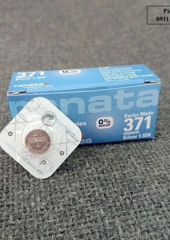 Sản phẩm PIn 371 Renata 4 340x480 — Pin Số 1 - Công Ty TNHH Sản Xuất Thương Mại Thạch Anh — MST 0108715148