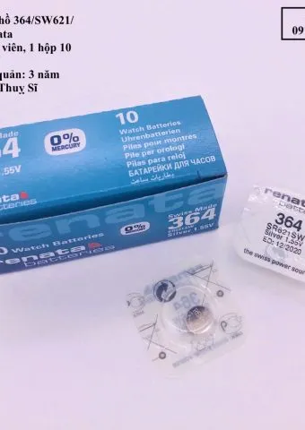 Sản phẩm Pin 364 Renata e1628072576296 340x480 — Pin Số 1 - Công Ty TNHH Sản Xuất Thương Mại Thạch Anh — MST 0108715148