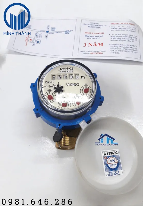 Sản phẩm dong ho nuoc vikido — ống Nhựa Minh Thành - Công Ty Cổ Phần Đầu Tư Thiết Bị Xây Dựng Minh Thành — MST 0108716543