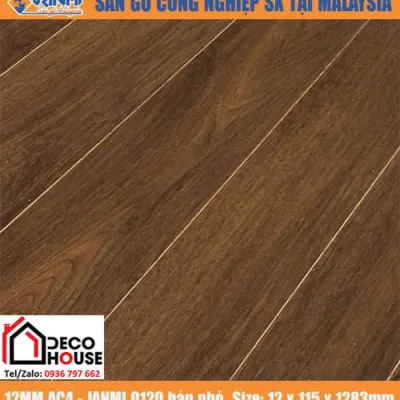 Sản phẩm san go janmi o120 12mm ban nho 400x400 — Sàn Gỗ DECOHOUSE - Công Ty TNHH TM Và DV Xây Dựng DECOHOUSE Việt Nam — MST 0108721335