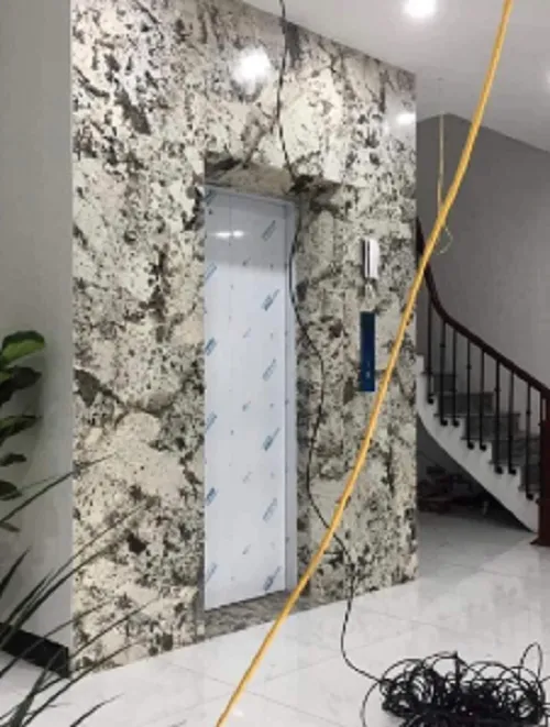 Sản phẩm thang may alaska white granite — Công Ty TNHH Đầu Tư Phát Triển VN.Stone — MST 0108721568