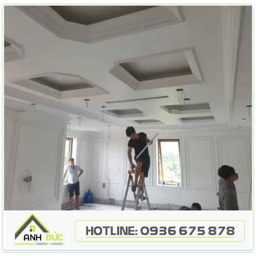 Sản phẩm thi cong vach thach cao — Sơn Nước Anh Đức - CN Công Ty TNHH Xuất Nhập Khẩu Và Thương Mại Anh Đức — MST 0108730650