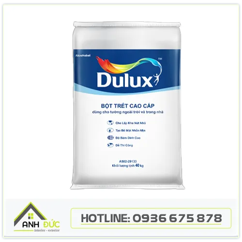 Sản phẩm Bot tret tuong cao cap dulux — Sơn Nước Anh Đức - CN Công Ty TNHH Xuất Nhập Khẩu Và Thương Mại Anh Đức — MST 0108730650