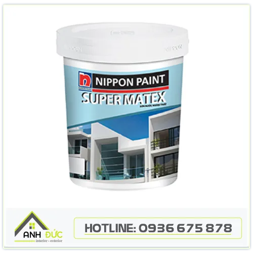 Sản phẩm Nippon Super matex — Sơn Nước Anh Đức - CN Công Ty TNHH Xuất Nhập Khẩu Và Thương Mại Anh Đức — MST 0108730650