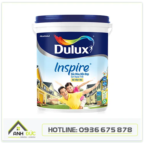 Sản phẩm dulux inspire — Sơn Nước Anh Đức - CN Công Ty TNHH Xuất Nhập Khẩu Và Thương Mại Anh Đức — MST 0108730650