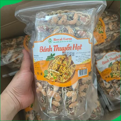Sản phẩm Banh thuyen hat — Hạt Dinh Dưỡng Royal Farm - Công Ty TNHH Royal Farm Hà Nội — MST 0108746587