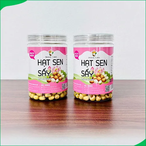 Sản phẩm hat sen say — Hạt Dinh Dưỡng Royal Farm - Công Ty TNHH Royal Farm Hà Nội — MST 0108746587