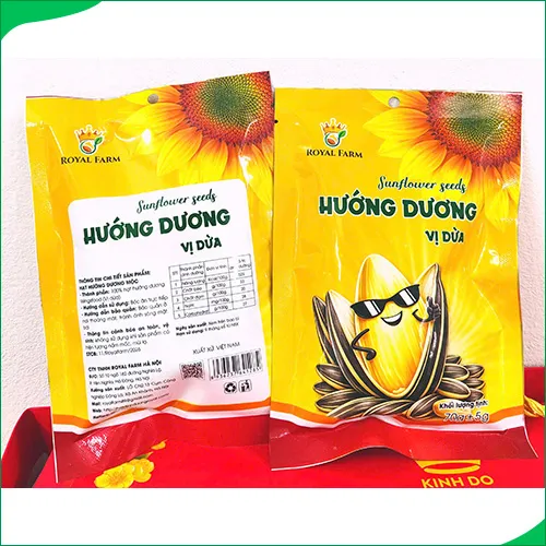 Sản phẩm huong duong vi dua  — Hạt Dinh Dưỡng Royal Farm - Công Ty TNHH Royal Farm Hà Nội — MST 0108746587