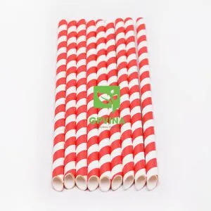 Sản phẩm paper straws red white diagonal cut product gpvina 4 300x300 — Công Ty CP Sản Xuất GP Vina — MST 0108766495