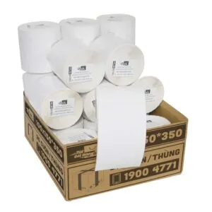 Sản phẩm Giay in 100x150 cuon 350 tem 300x300 — Công Ty TNHH Thương Mại Và Sản Xuất TGH Việt Nam — MST 0108771174
